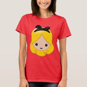 Alice in Wonderland Alice Emoji 2 T-Shirt