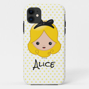Alice in Wonderland Alice Emoji iPhone 11 Case