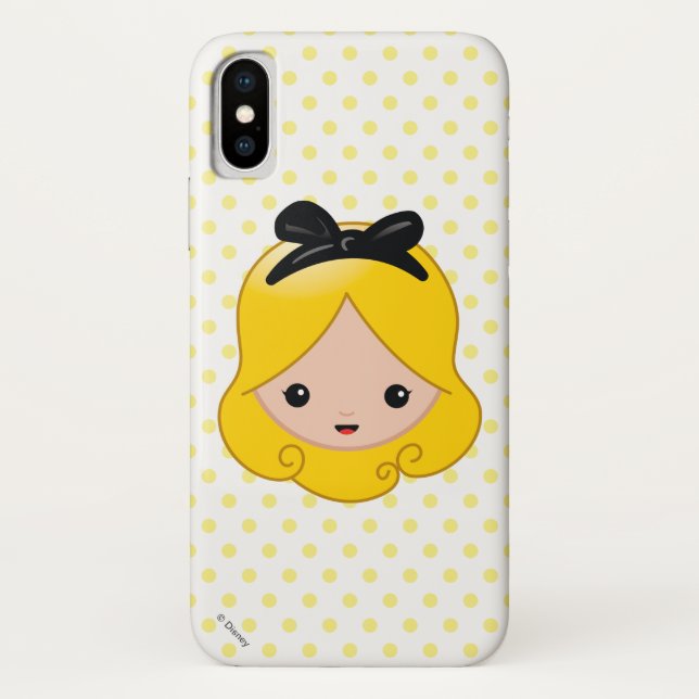 Alice in Wonderland | Alice Emoji Case-Mate iPhone Case (Back)
