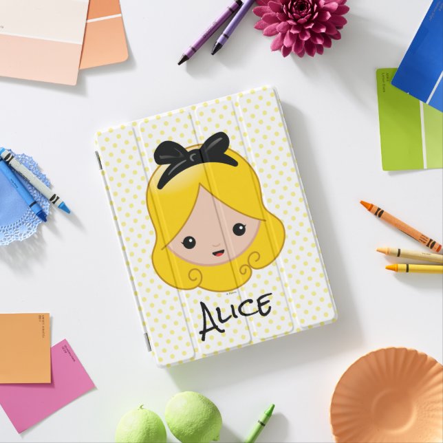 Alice in Wonderland | Alice Emoji iPad Smart Cover (In Situ)