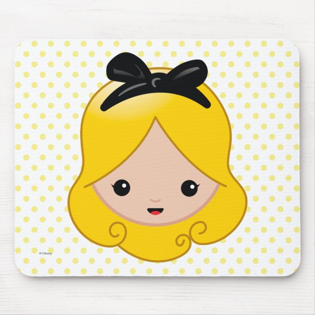 Alice in Wonderland | Alice Emoji Mouse Pad (Front)