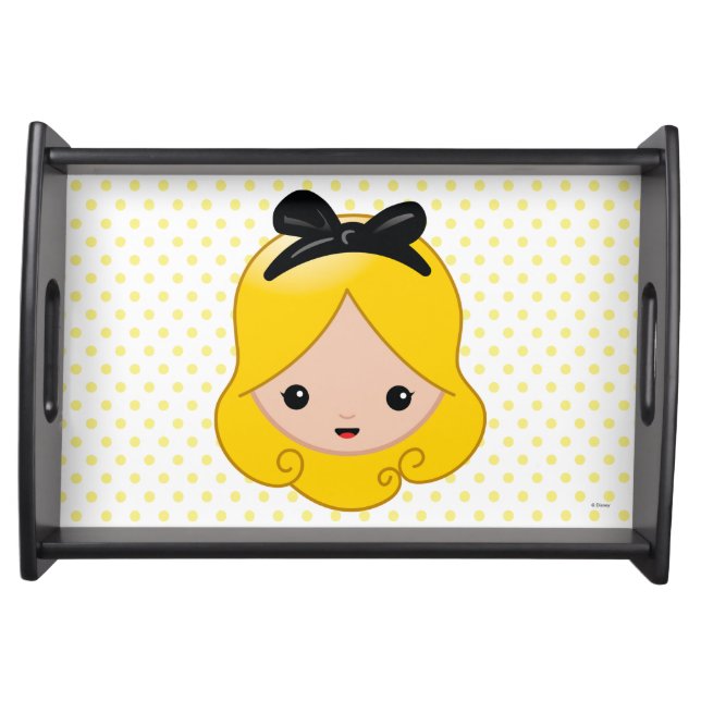 Alice in Wonderland | Alice Emoji Serving Tray (Front)