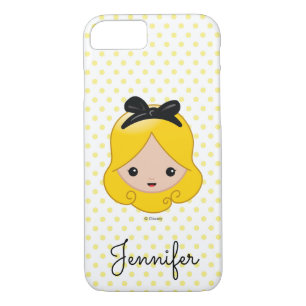 Alice in Wonderland Alice Emoji Your Name iPhone 8/7 Case