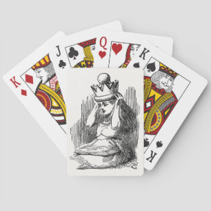 Alice in Wonderland - Alice Finds the Golden Crown Poker Cards
