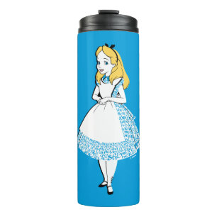 Alice In Wonderland Alice In Text Thermal Tumbler