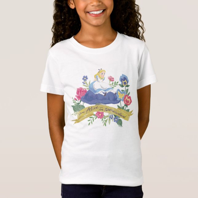 Alice In Wonderland | Alice in Watercolor T-Shirt (Front)