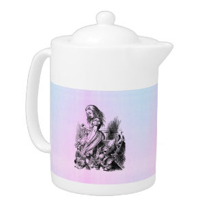 Alice in Wonderland – Alice in Wonderland pastel Teapot