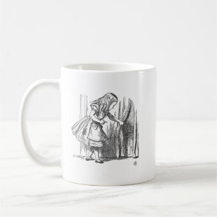 Alice in Wonderland - Alice Looking for the Door Coffee Mug