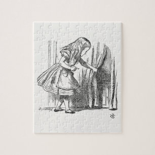 Alice in Wonderland - Alice Looking for the Door Jigsaw Puzzle