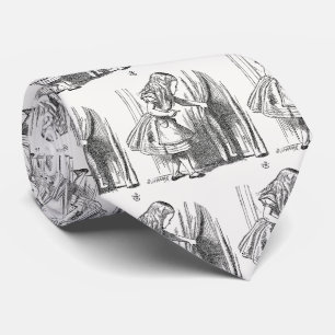 Alice in Wonderland - Alice Looking for the Door Neck Tie