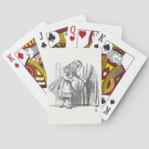 Alice in Wonderland - Alice Looking for the Door Poker Cards