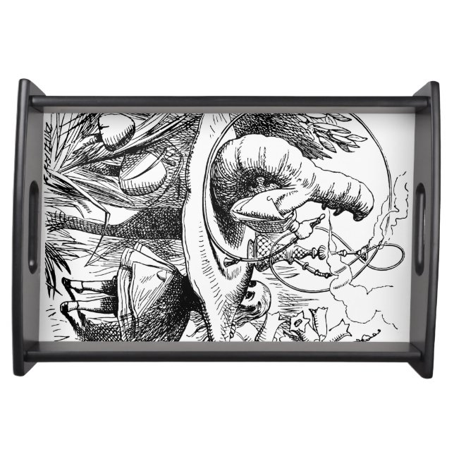 Alice In Wonderland - Alice Meets the Caterpillar Serving Tray (Front)