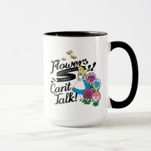 Alice In Wonderland   Alice & The Flowers Mug