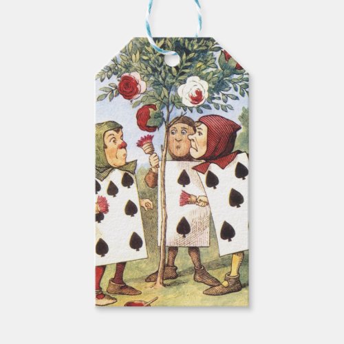  Alice in Wonderland and the Roses Gift Tags