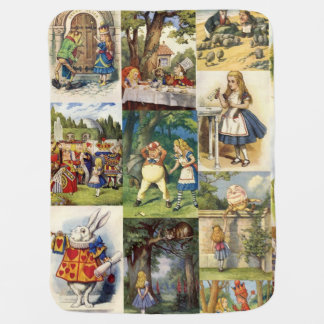 Alice in Wonderland Baby Blanket