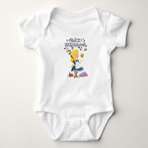 Alice in Wonderland Baby Bodysuit