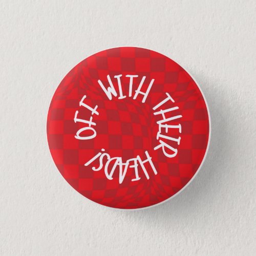 Alice in Wonderland _ Badge  _ Queen of Heart Pinback Button