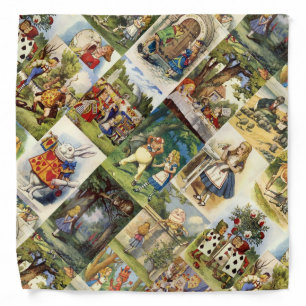 Alice in Wonderland Bandana