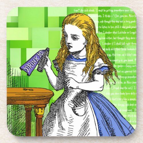 Alice in Wonderland Beverage Coaster