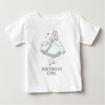 Alice In Wonderland | Birthday Baby T-shirt at Zazzle