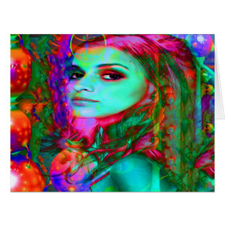 Alice in Wonderland Birthday Card