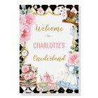 Alice in Wonderland Birthday Mad Tea Party Welcome