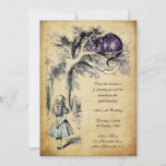 Alice in Wonderland Birthday UnBirthday Invitation