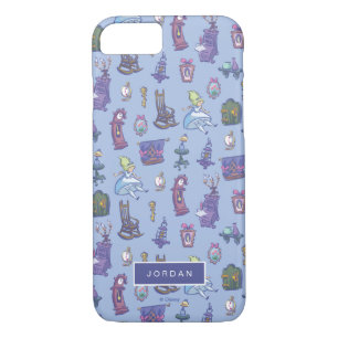 Alice In Wonderland   Blue Pattern - Add Your Name iPhone 8/7 Case