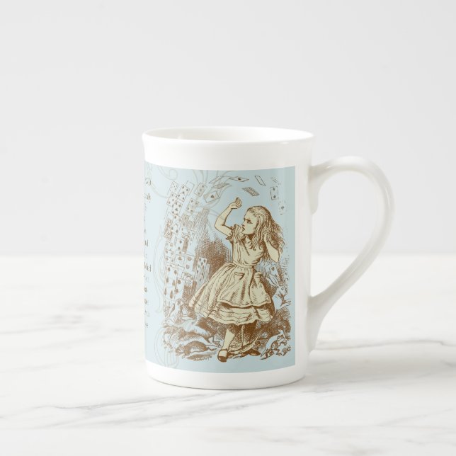 Alice in Wonderland Bone China Bone China Mug (Right)