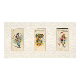 Alice in Wonderland Bookmark Card