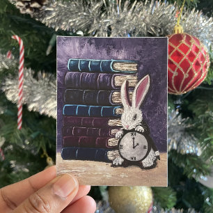 Alice in Wonderland Books Colorful Fine Art Poster