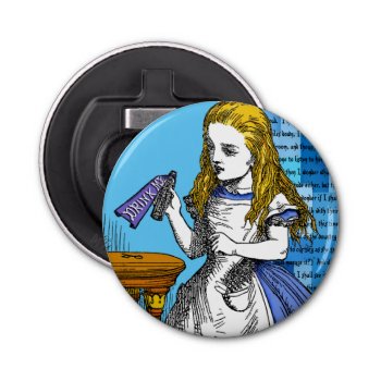 Alice In Wonderland Bottle Opener by WaywardMuse at Zazzle