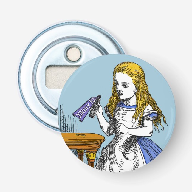 Alice in Wonderland Bottle Opener (Front)