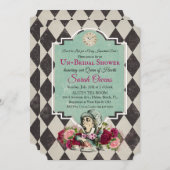 Alice in Wonderland Bridal Shower Invitation (Front/Back)