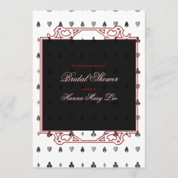 Alice In Wonderland Bridal Shower Invitation by CleanGreenDesigns at Zazzle