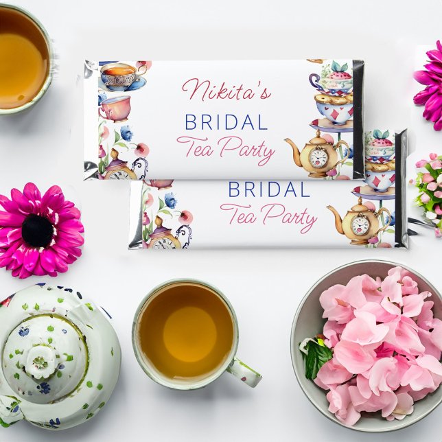 Alice in wonderland bridal shower thank you favors hershey bar favors (Alice in wonderland bridal shower thank you favors hershey bar favors edible favor gift)