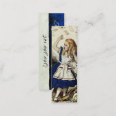 Alice in Wonderland ~ Business & Calling Card (Front/Back)