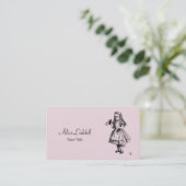 Alice in Wonderland Business Card (Standing Front)