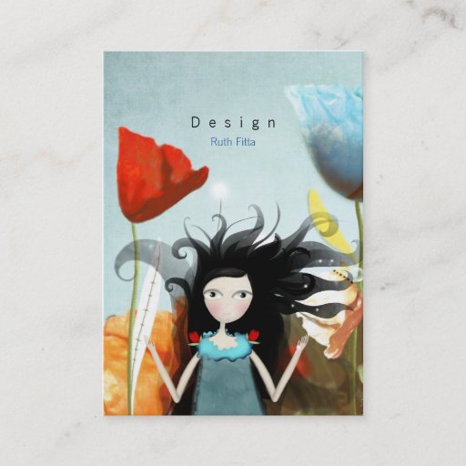 Customizable Alice in Wonderland Business Cards