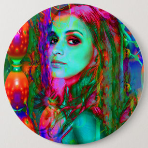 Alice in Wonderland Button