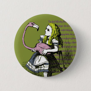 Alice in Wonderland Button