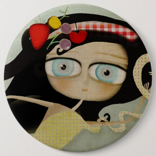 Alice in Wonderland Button