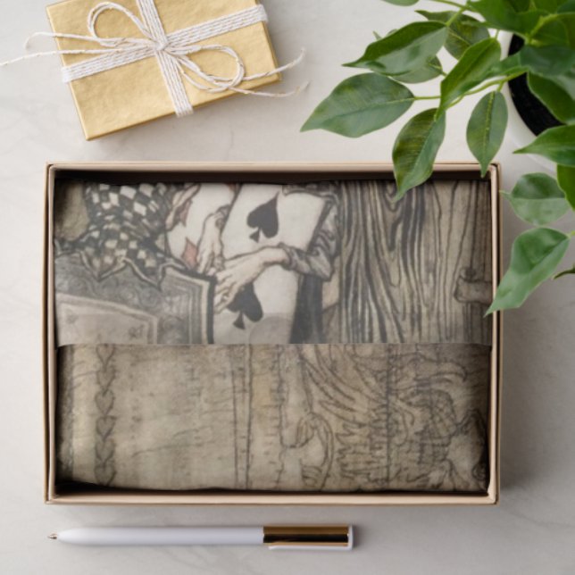 Alice in Wonderland by Arthur Rackham Tissue Paper (Gift)