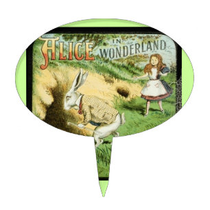 Alice in Wonderland Cake Topper