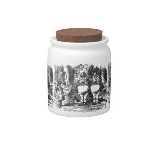 Alice in Wonderland Candy Jar