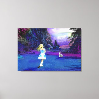 Alice in Wonderland Canvas Print