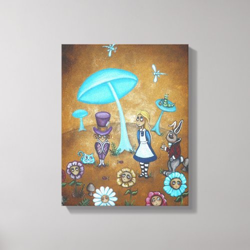 Alice in Wonderland Canvas Print - In Wonder