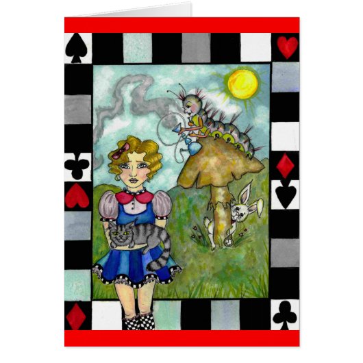 Alice in Wonderland CARD (Front)