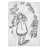 Alice In Wonderland Card (Front)