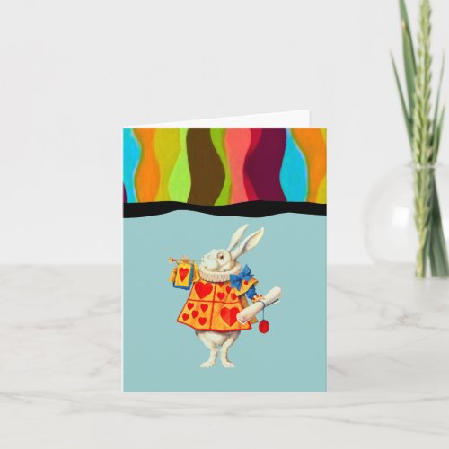 Alice in Wonderland  Card  RSVP